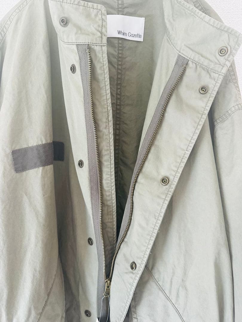 【未使用・タグ付】Whim Gazette モッズコート 2024SS