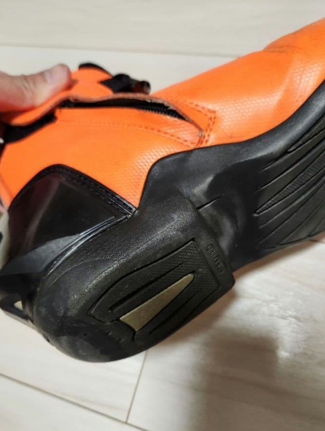 XPD ライディングブーツ RSタイチ バイク用 オレンジ 26.5cm