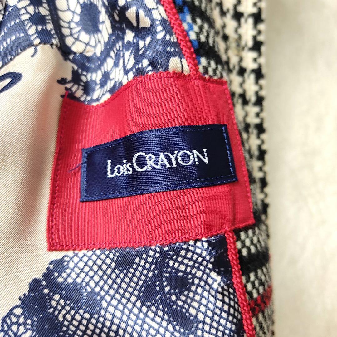 美品✨ロイスクレヨン ポンチョ　ケープコート チェック柄