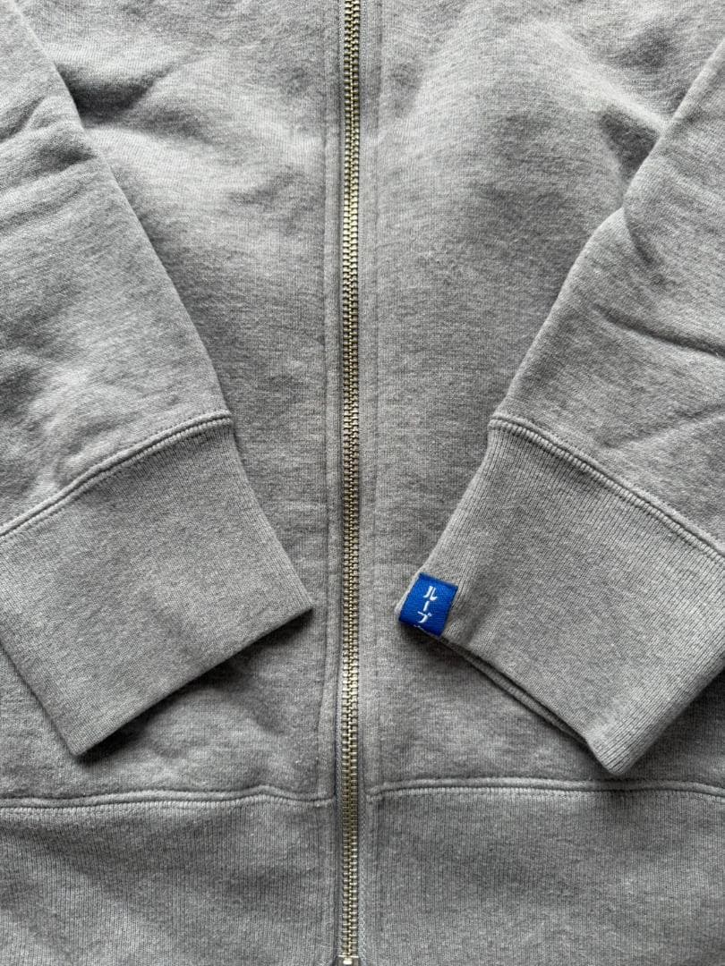 ループウィラー LW79 吊り編みトラックジャケット グレー Lサイズ