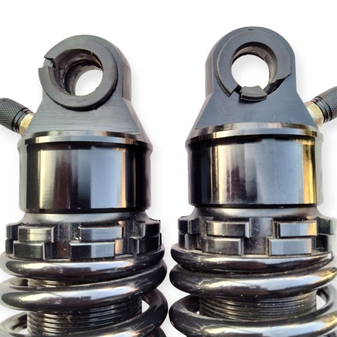 汎用リアサスペンション355mm ブラック黒CB750F、旧車