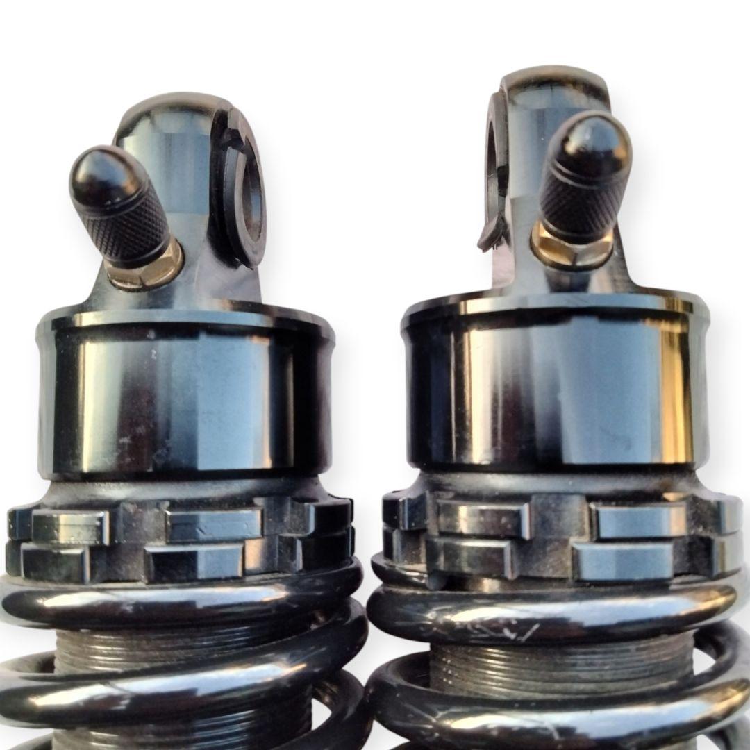 汎用リアサスペンション355mm ブラック黒CB750F、旧車