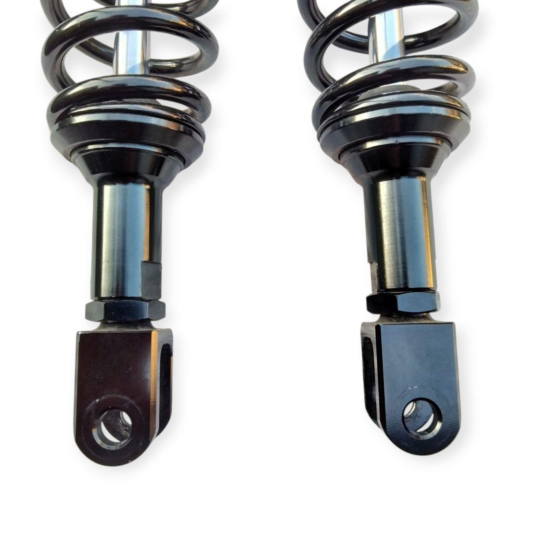 汎用リアサスペンション355mm ブラック黒CB750F、旧車
