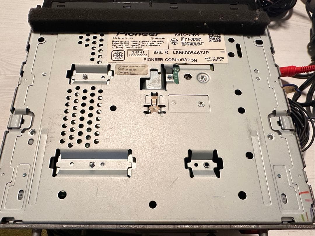 送料込 カロッツェリア ナビ Bluetooth USB AUX