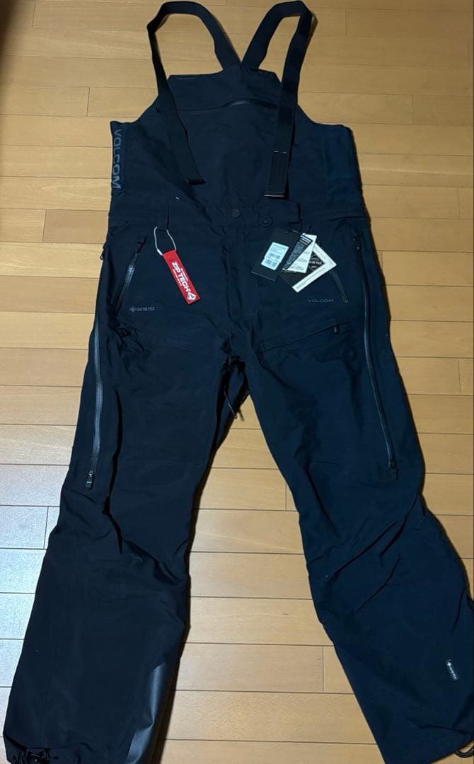 新品未使用VOLCOM GORE-TEX BLACKスノーボードパンツMサイズ