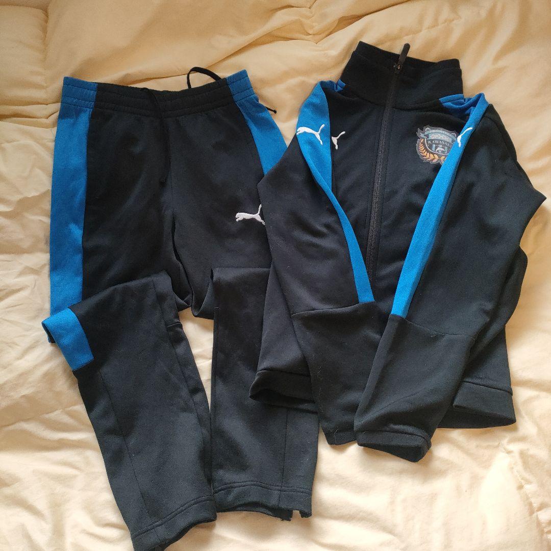 川崎フロンターレ スクールウェア ジャージ上下セット 140cm - メルカリ