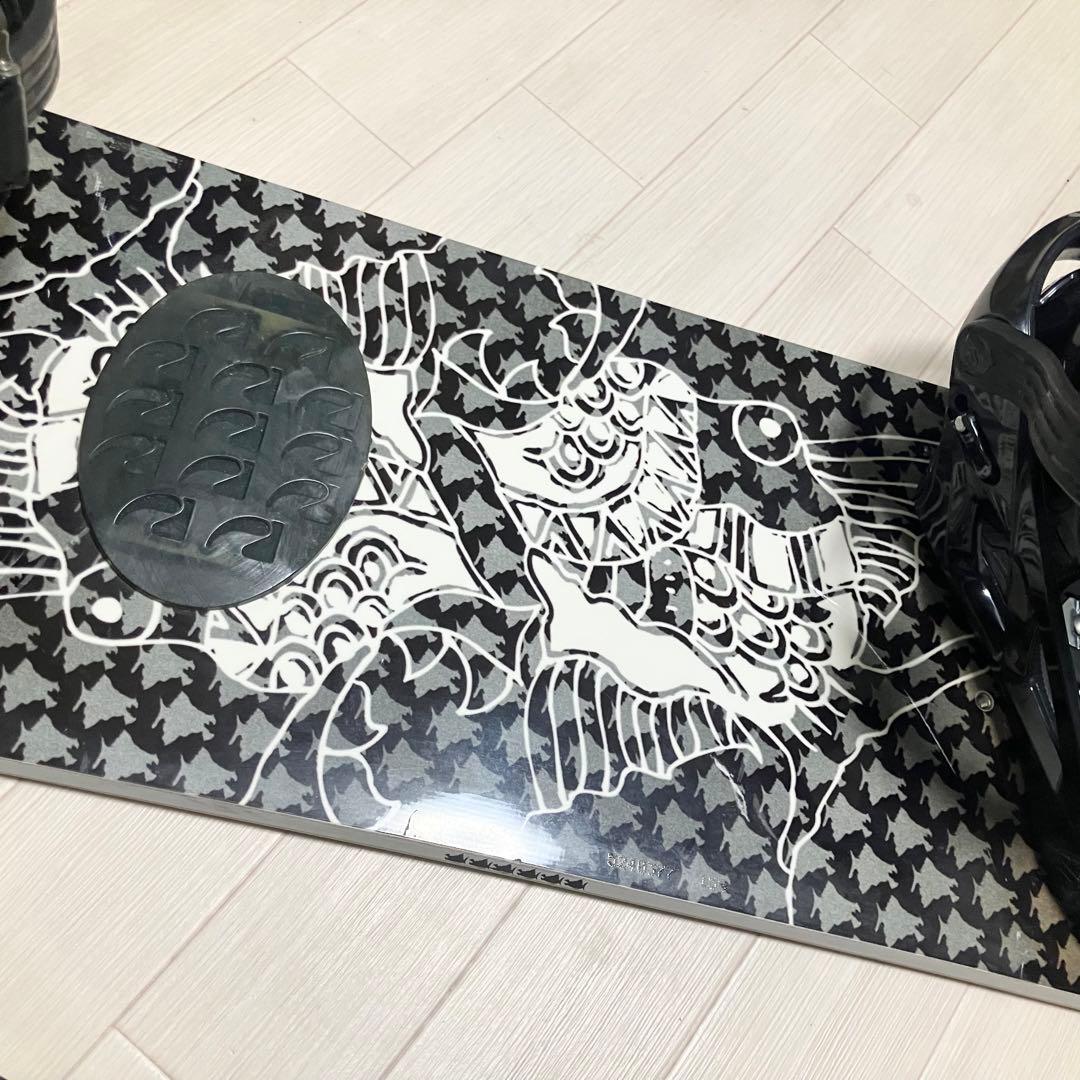 k2ケーツー城本敏由樹コラボスノーボードセット158cm/k2 SONICバイン