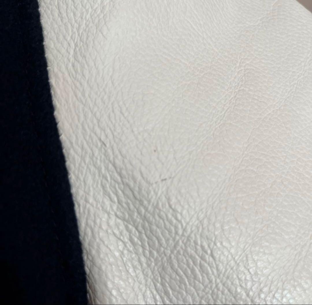 美品 SKOOKUM スクーカム ネイビー ホワイト スタジャン