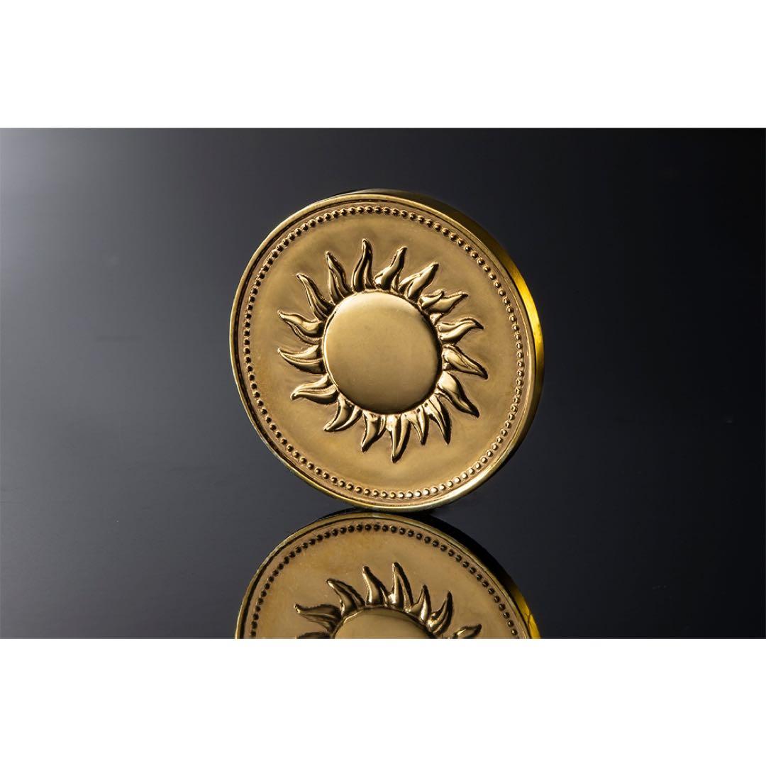 狼と香辛料　賢狼ホロ金貨＆太陽金貨　記念　シルバー925　イエローゴールド