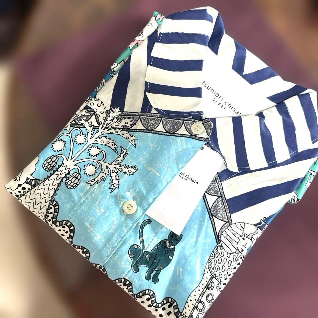 新品未使用タグ付）　ワコールツモリチサト綿100% とても楽しい上質なパジャマM