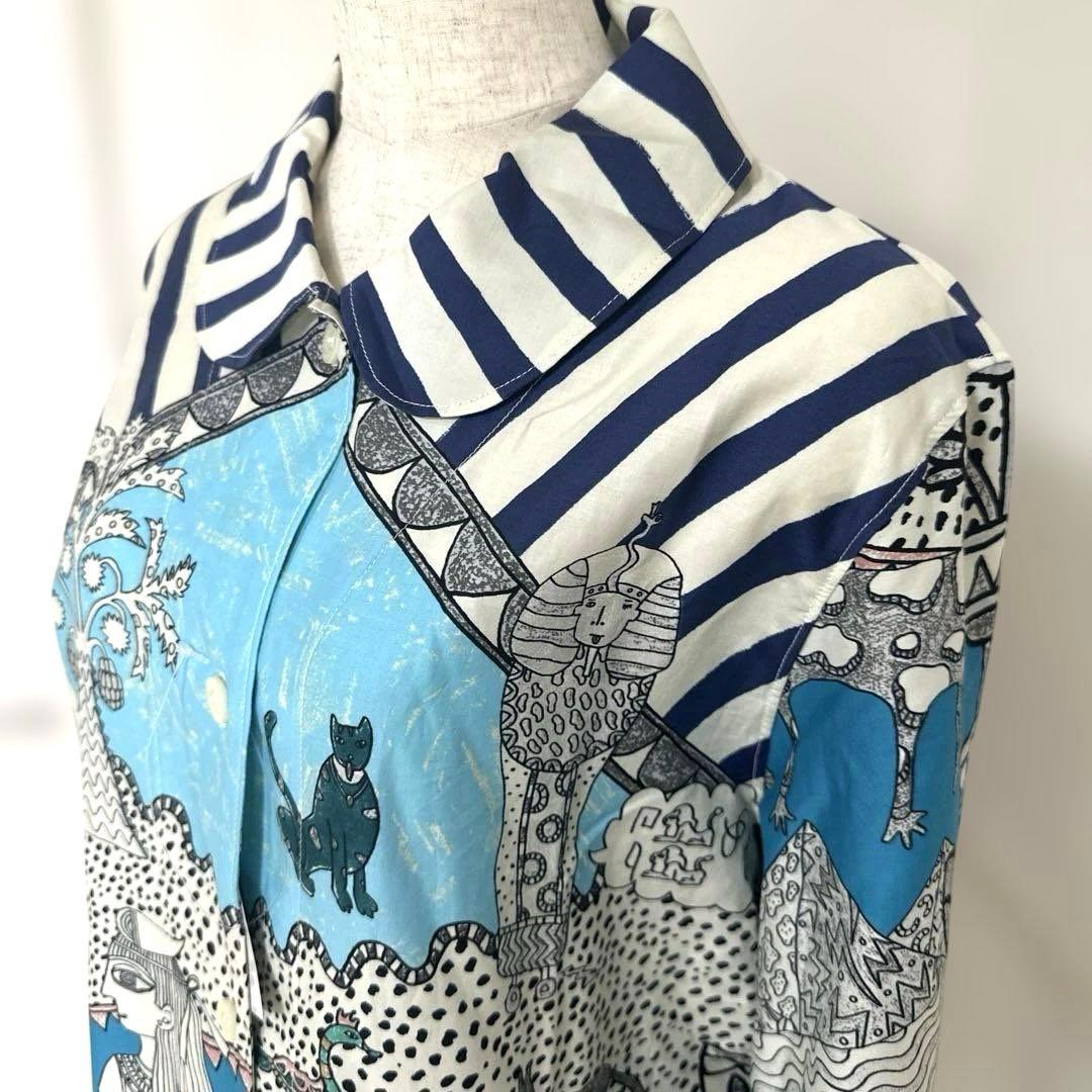 新品未使用タグ付）　ワコールツモリチサト綿100% とても楽しい上質なパジャマM