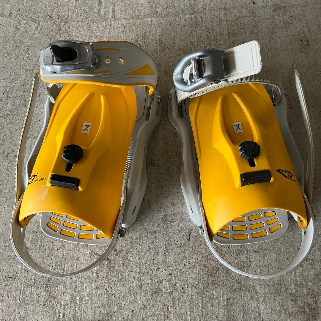 ドレイク DRAKE F-50 ビンディング バインデイング イエロー×グレー