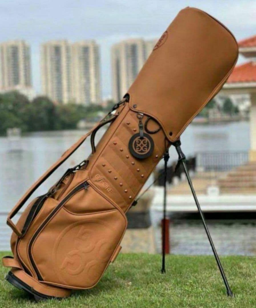 ジーフォア 男女兼用 キャディバッグ G/FORE ブラウン
