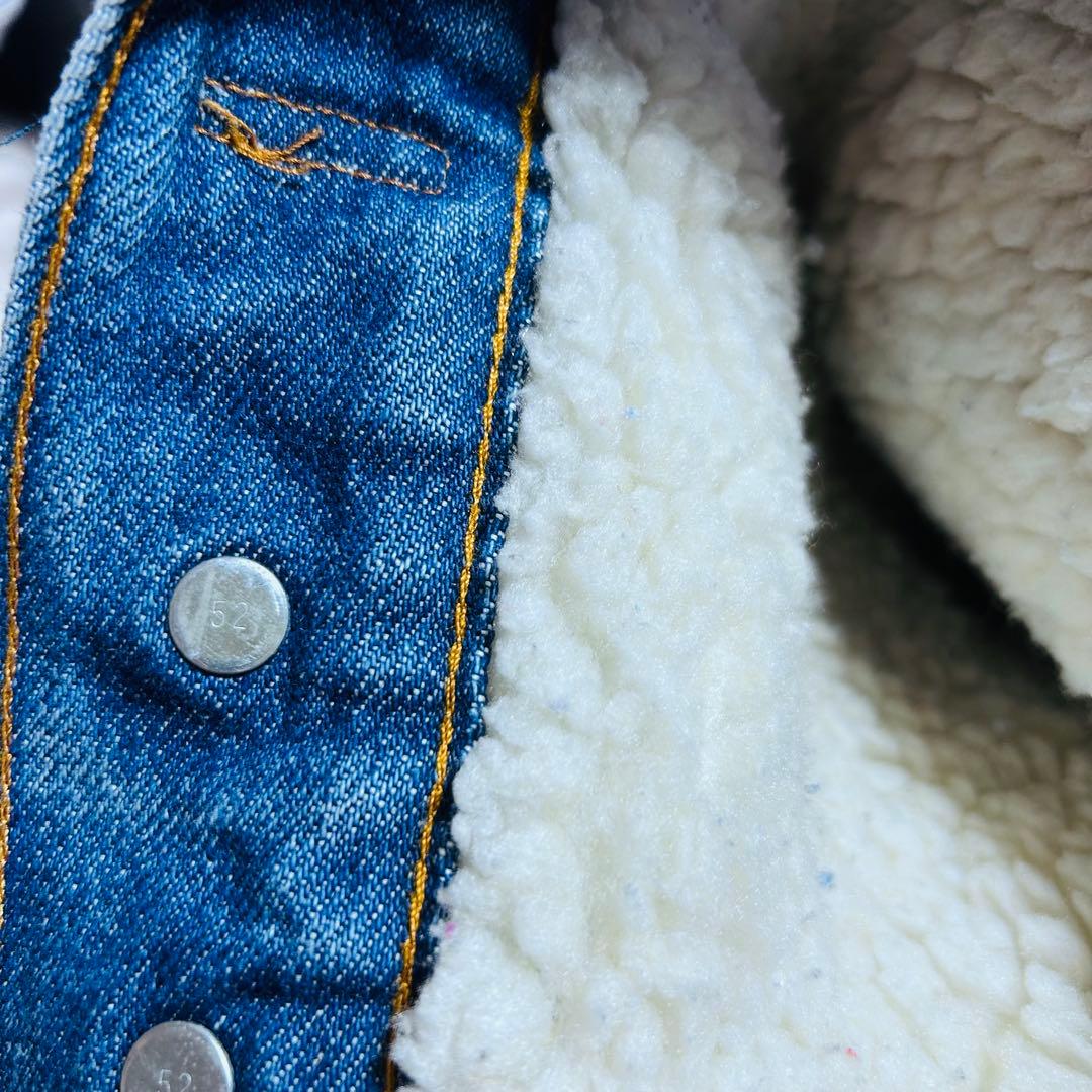 リーバイス 80s 70606 デニムジャケット ボア USA製 ヴィンテージ