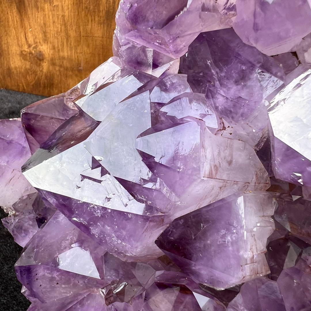 ✳️超破格✨極上美紫ハイパワー✨最強浄化や魔除にも✨アメジスト クラスター 天然石
