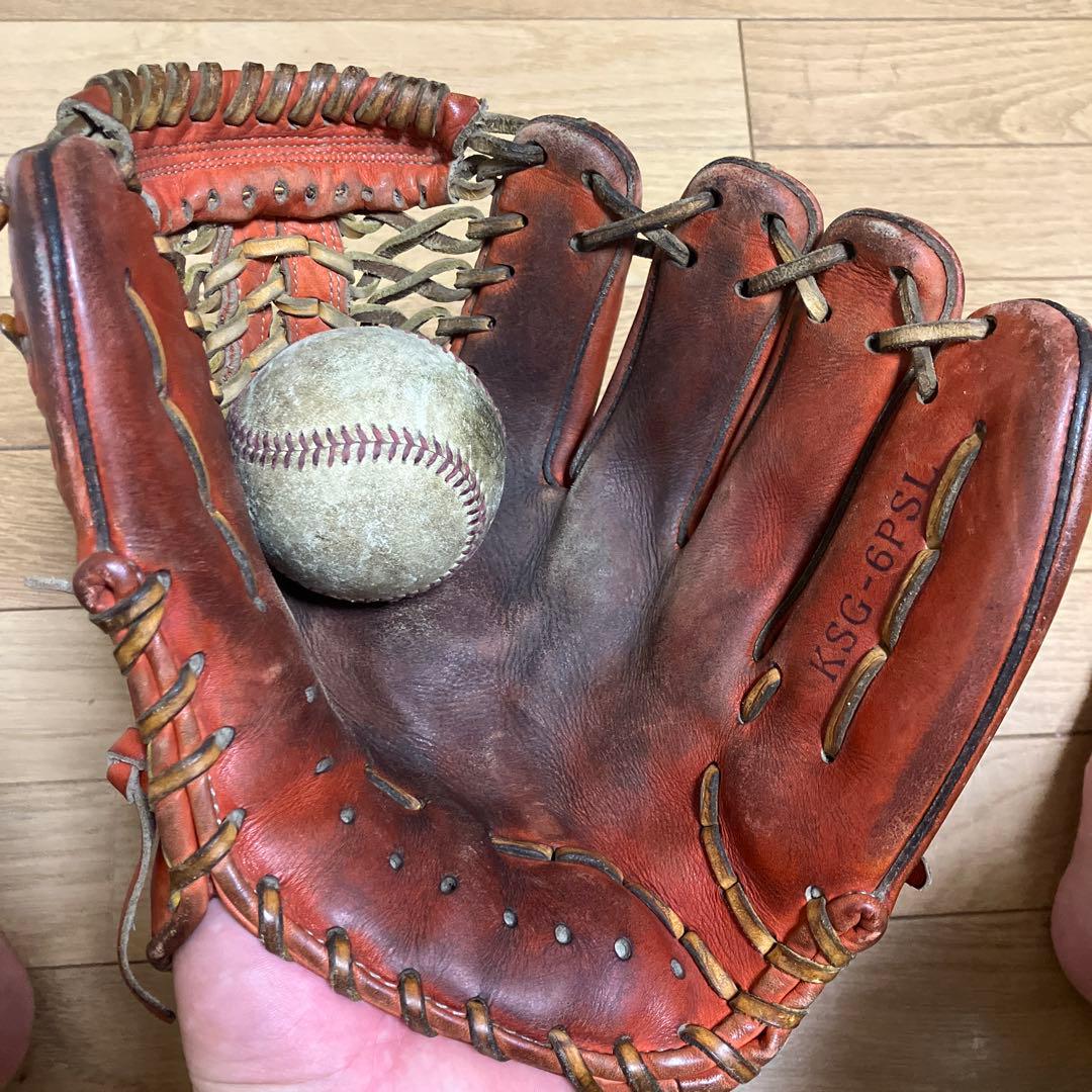 Slugger 硬式グローブ Fオレンジ　6PS-Ｌ