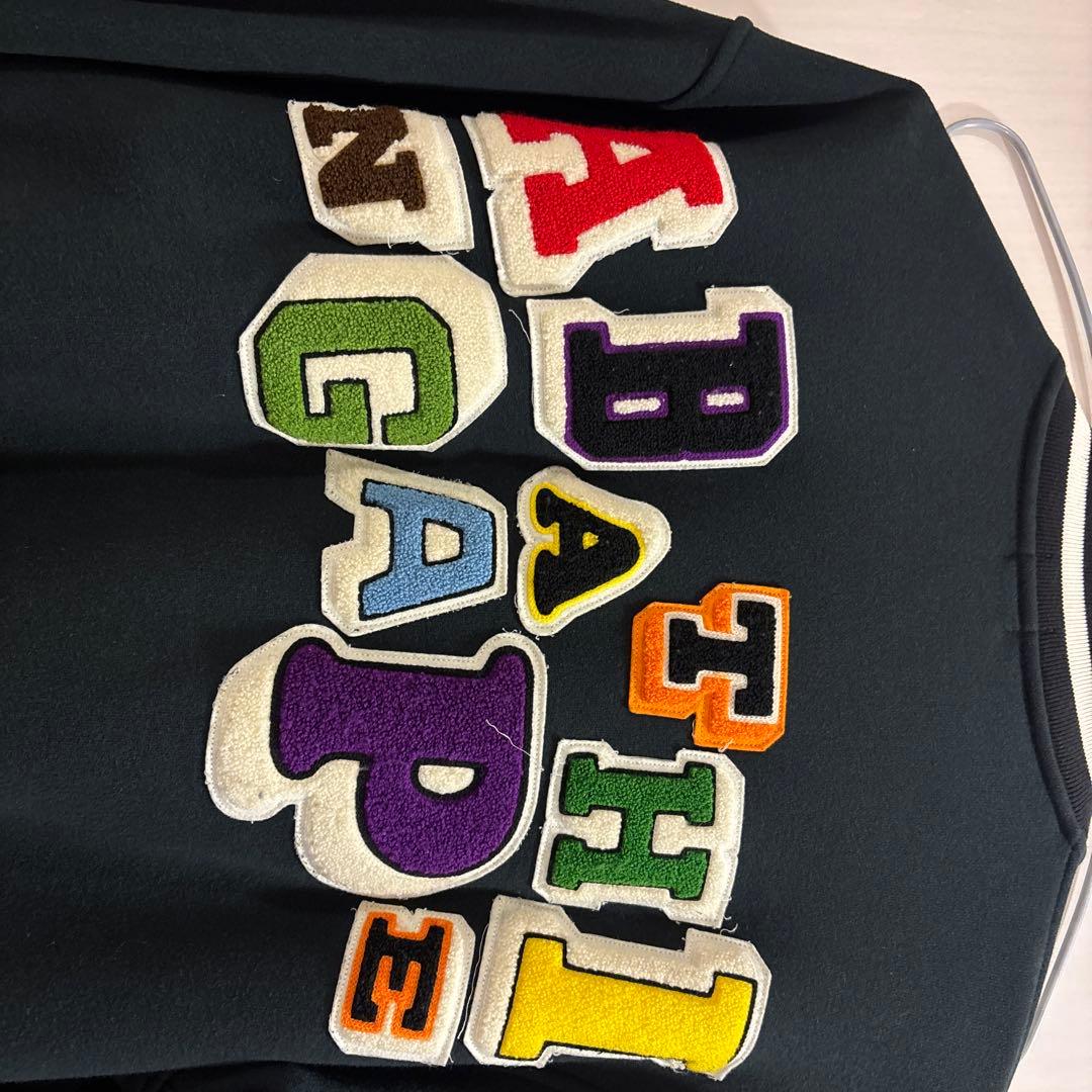 APE スウェット生地スタジャン XL