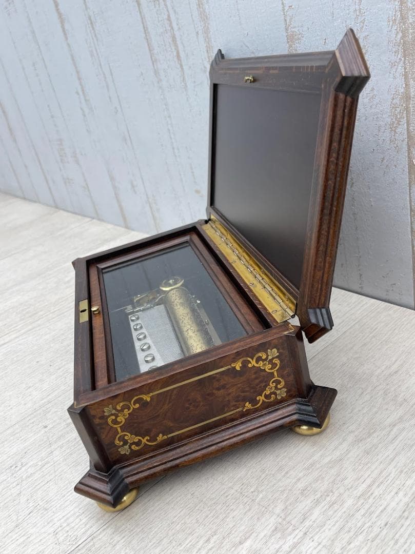 REUGE MUSIC オルゴール Romance 動作確認済 イタリア製