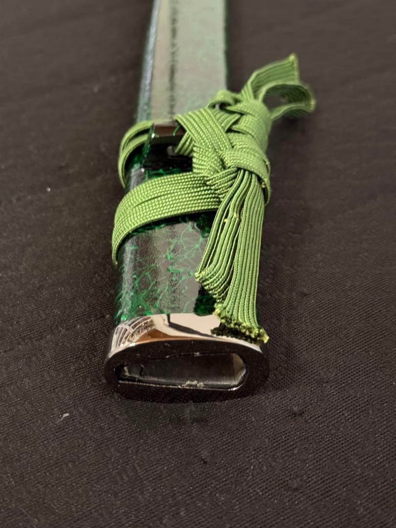 刀　かたな　剣　美品　緑雲塗鞘　大刀　長尺　模造刀　美術刀　舞踊　大衆演劇　芝居