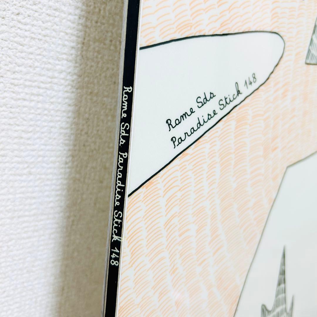 極美品 ROME×KM4K paradise stick 148 スノボ - メルカリ
