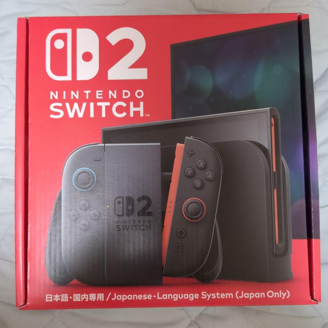 ☆新品未開封☆Nintendo Switch 2 日本語・国内専用☆即日発送可