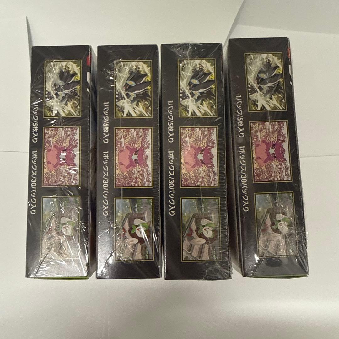 ポケモンカード ムニキスゼロ シュリンク付き 4BOX