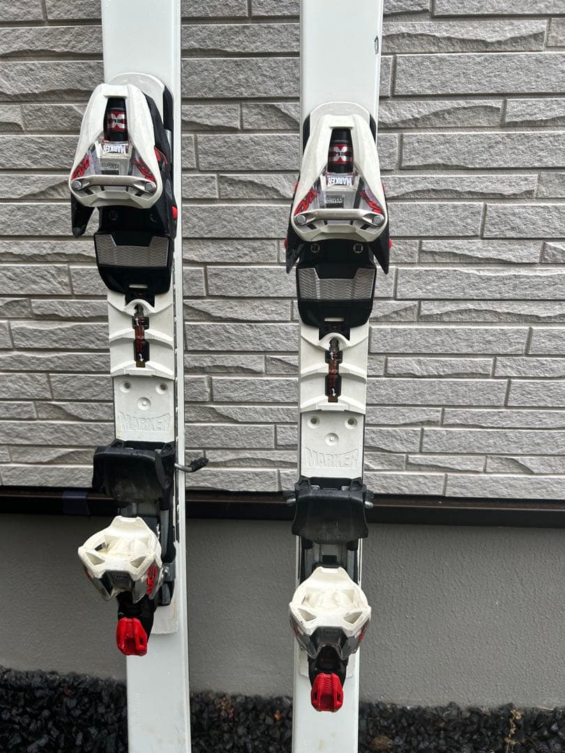 HART 競技スキーGS 183cm ホワイト/ネイビー/レッド　中古