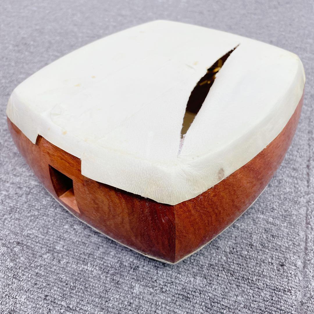 津軽三味線 花梨 一本溝 東さわり 犬皮 太棹 丸打胴 和楽器