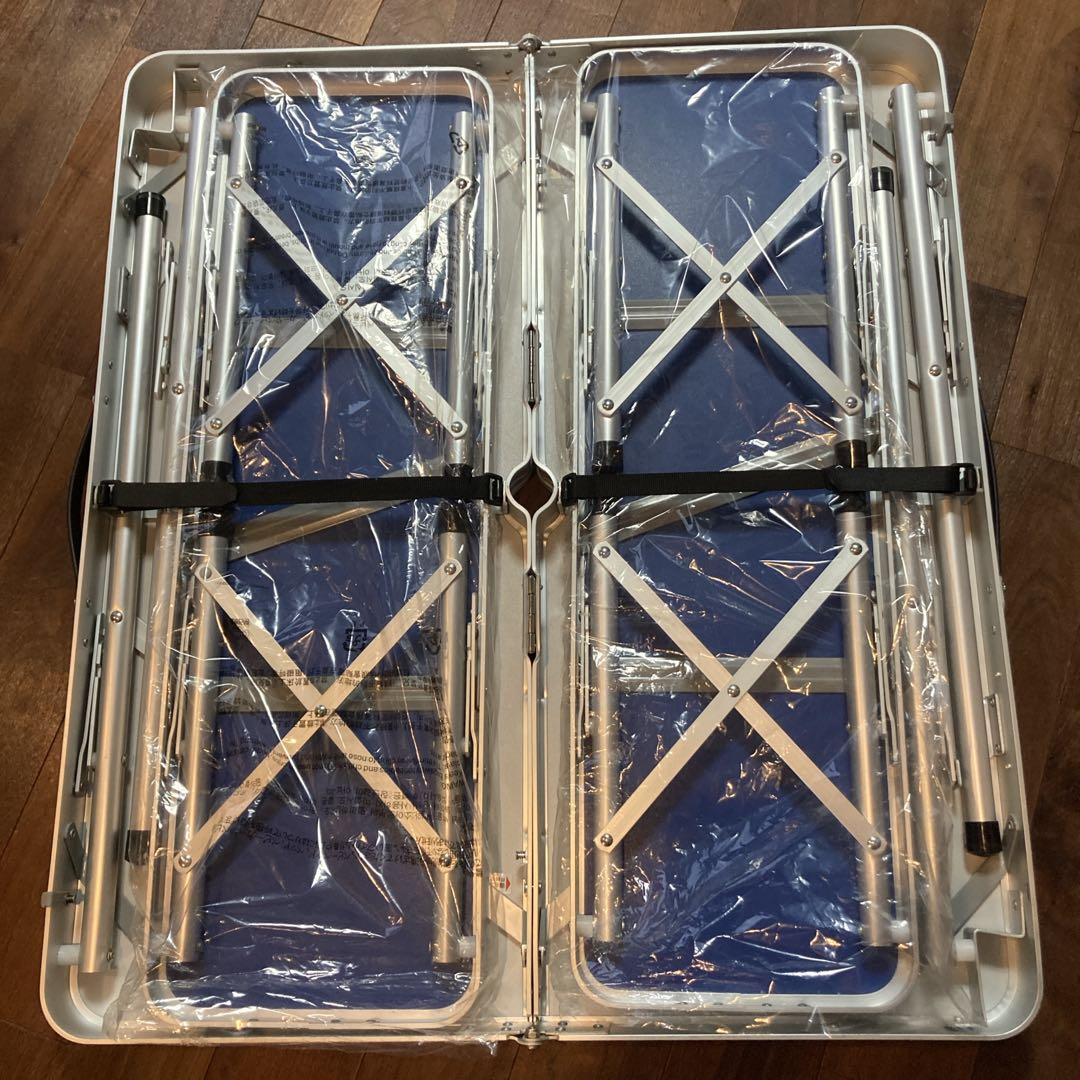 極美品✨コールマン テーブル ナチュラルモザイクファミリーリビングセット 4人用