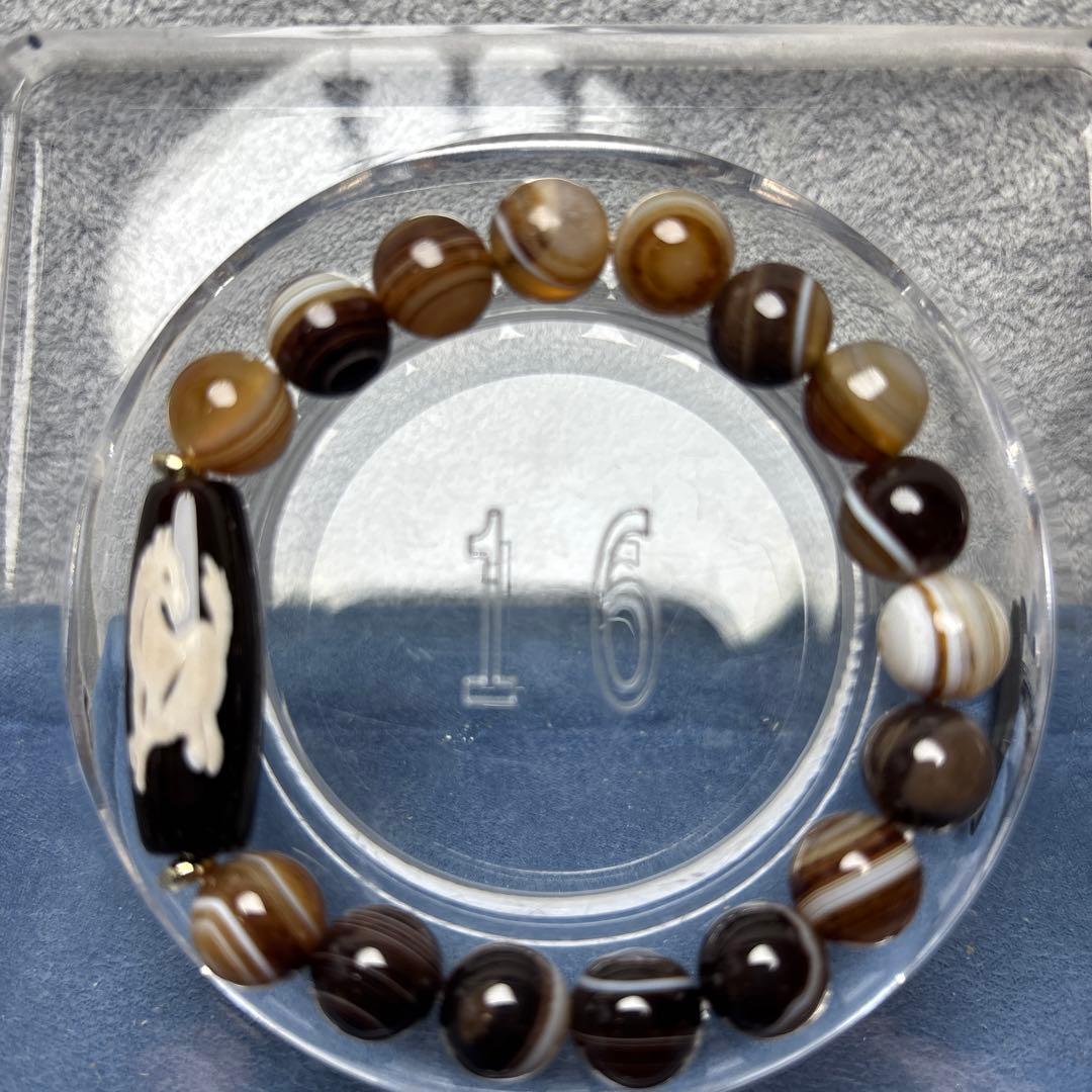 tamago様おまとめ瑪瑙　天眼瑪瑙+馬天珠ブレス　1-4