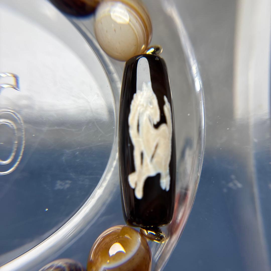 tamago様おまとめ瑪瑙　天眼瑪瑙+馬天珠ブレス　1-4