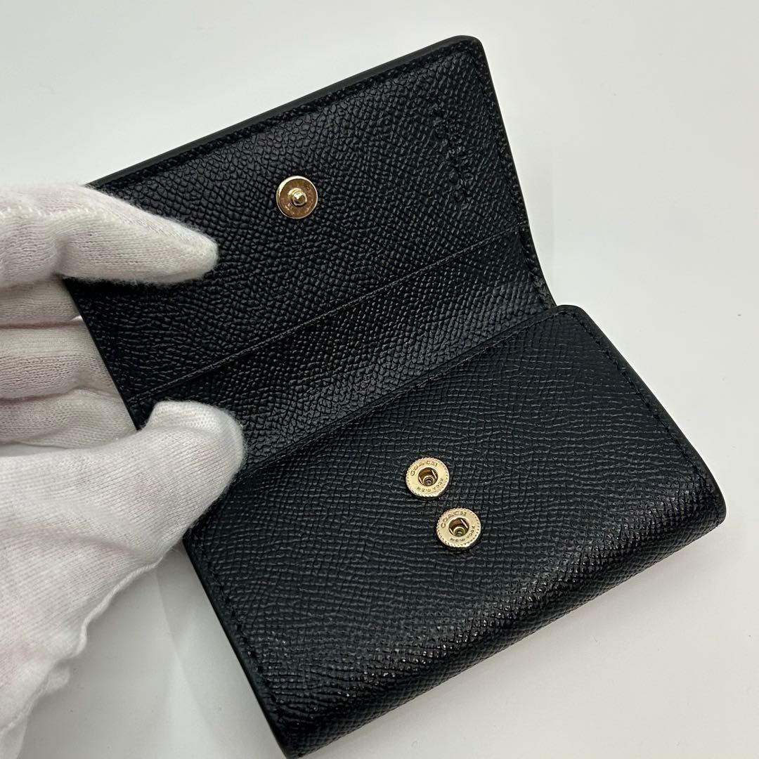 COACH ★大人気★ ファイブリング キーケース ブラック キーリング 新品