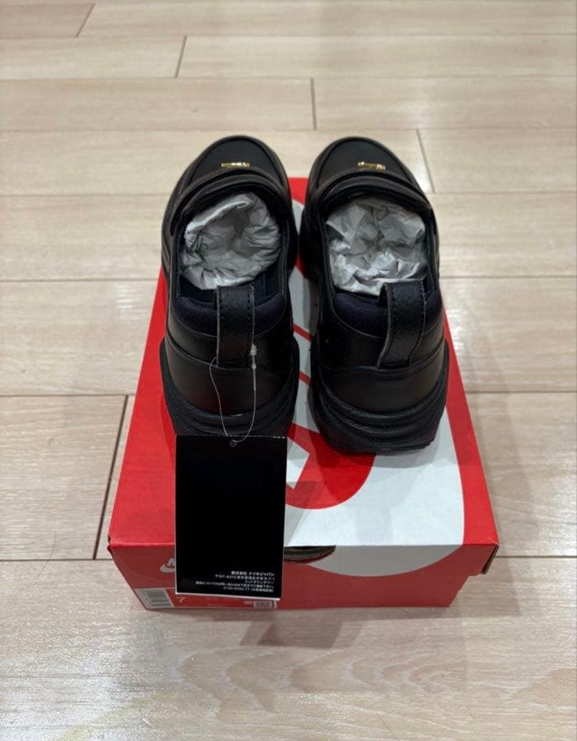 フェノメナ NIKE ブラック スリッポン スニーカー 24.5cm