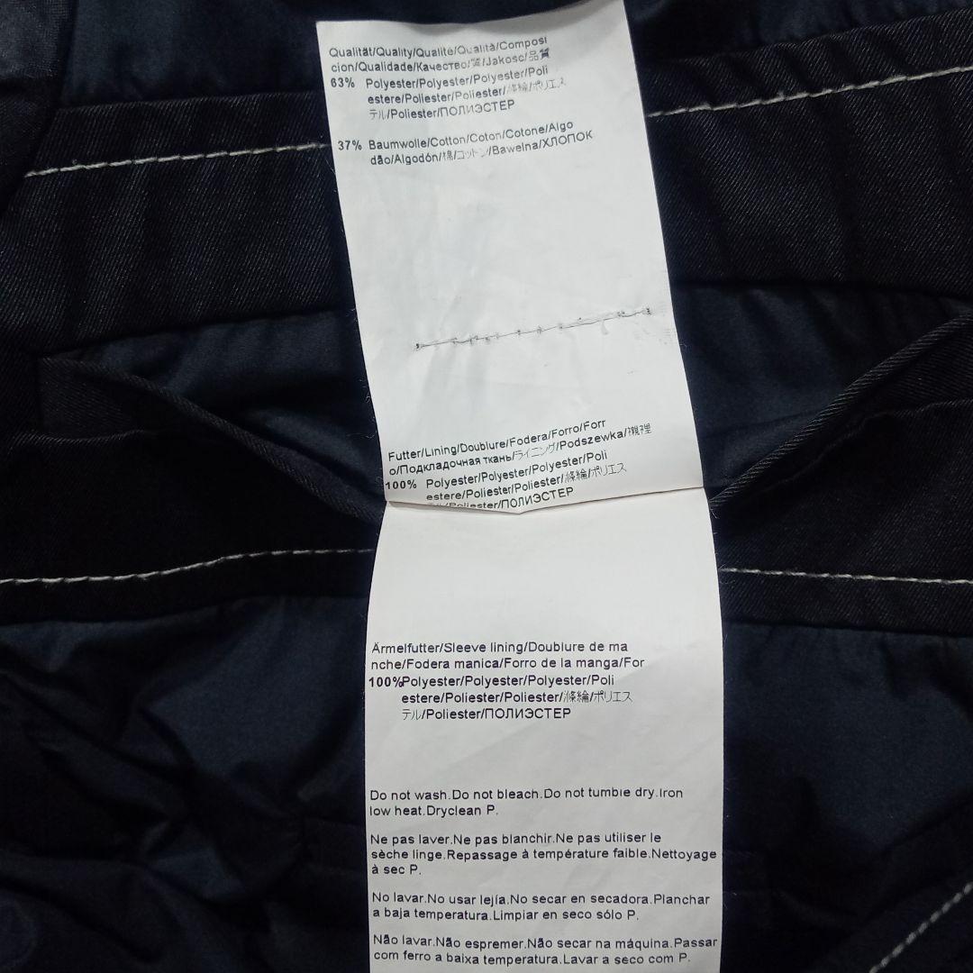 美品 HUGO BOSS ヒューゴボス ステンカラーコート 46 黒/ブラック