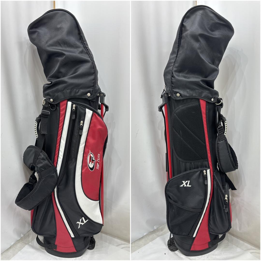 【レフティ】メンズ左利き初心者用　トップフライト　ゴルフクラブセット　W2628