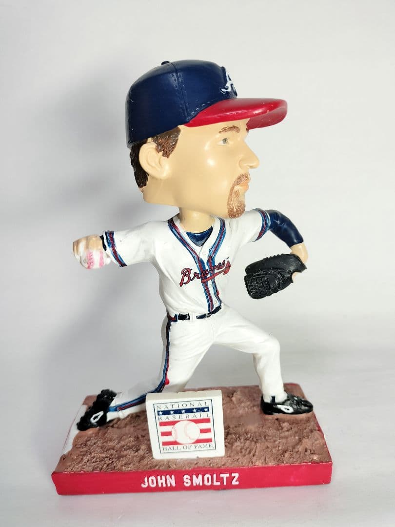【チケット付】ジョン・スモルツ／”野球殿堂” ボブルヘッド人形