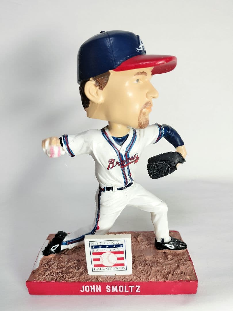 【チケット付】ジョン・スモルツ／”野球殿堂” ボブルヘッド人形