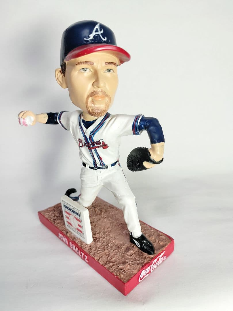 【チケット付】ジョン・スモルツ／”野球殿堂” ボブルヘッド人形