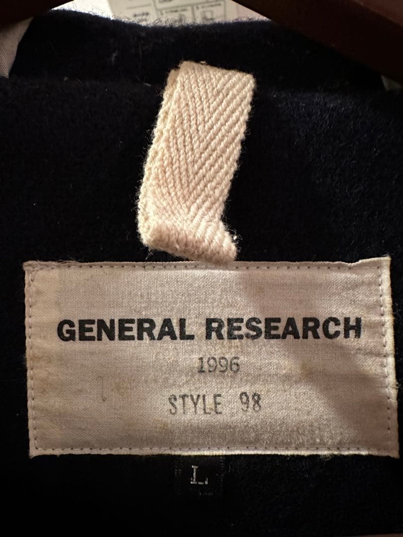 GENERAL RESEARCH ダッフルコート 1996 98 - メルカリ