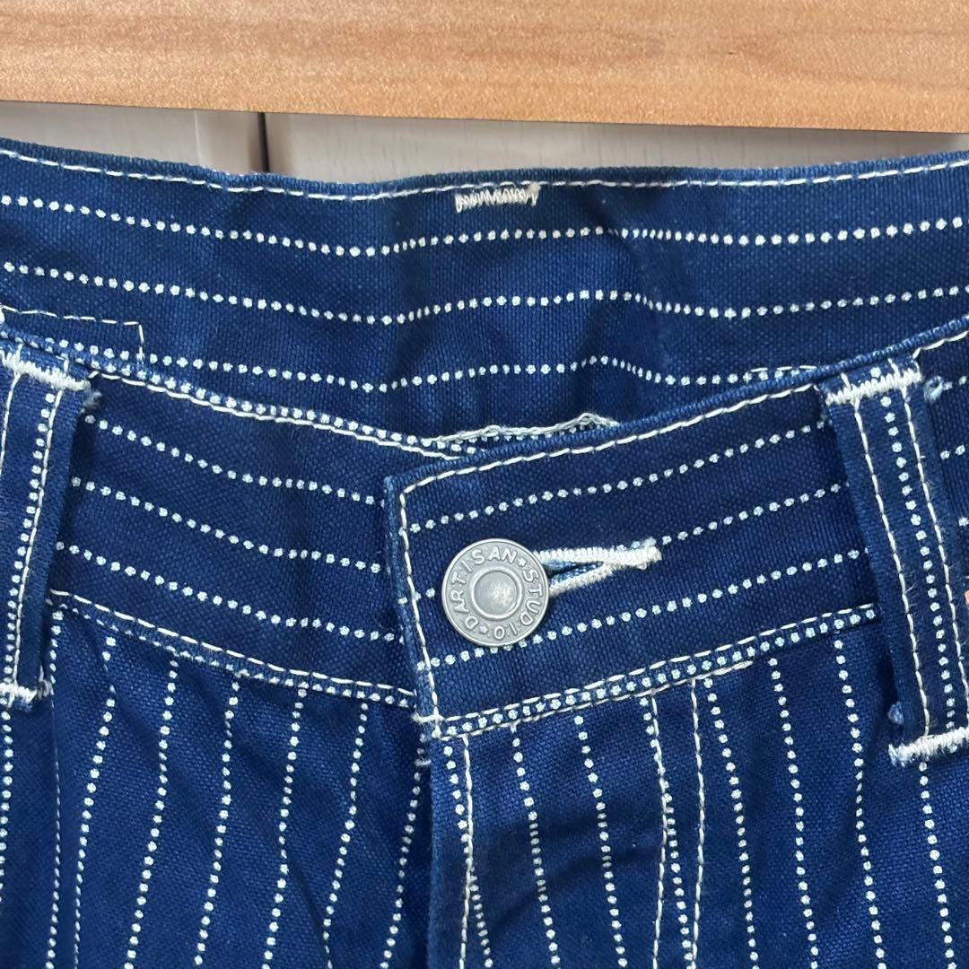 美品/セットアップ】ダルチザン ベストS、ジーンズ 30 ウォバッシュ