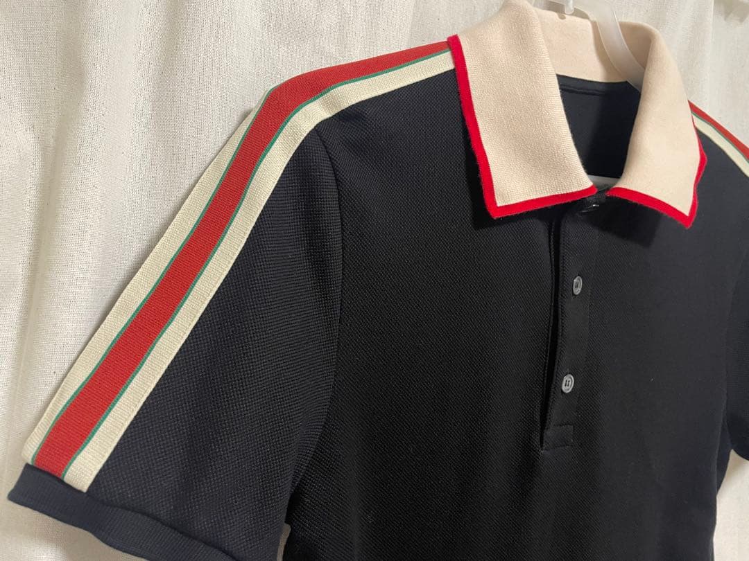 未使用【GUCCI】正規品ポロシャツメンズXS(レディースS〜M)