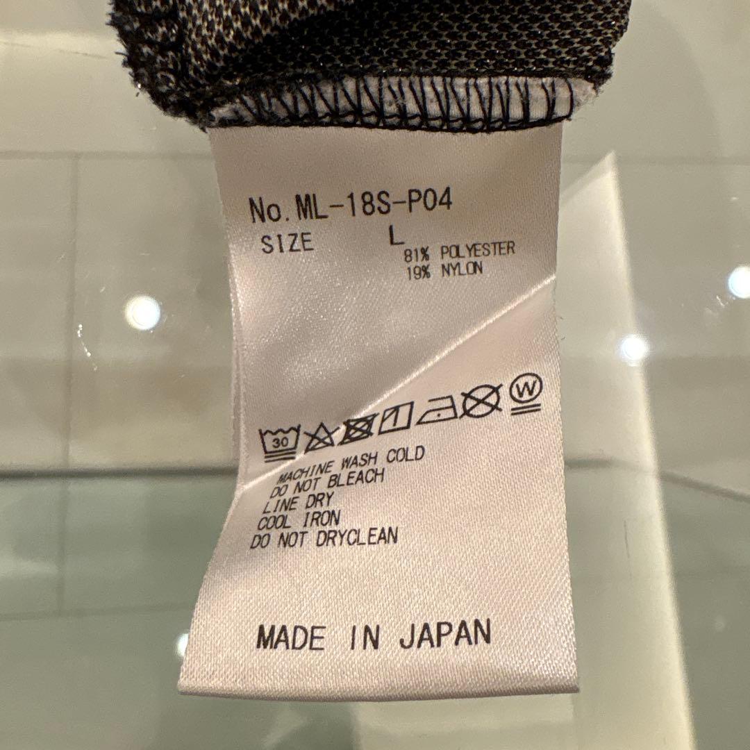 サイズ：Ｌ　MARK & LONA グレーポロシャツ　ゴルフウエア　メンズ