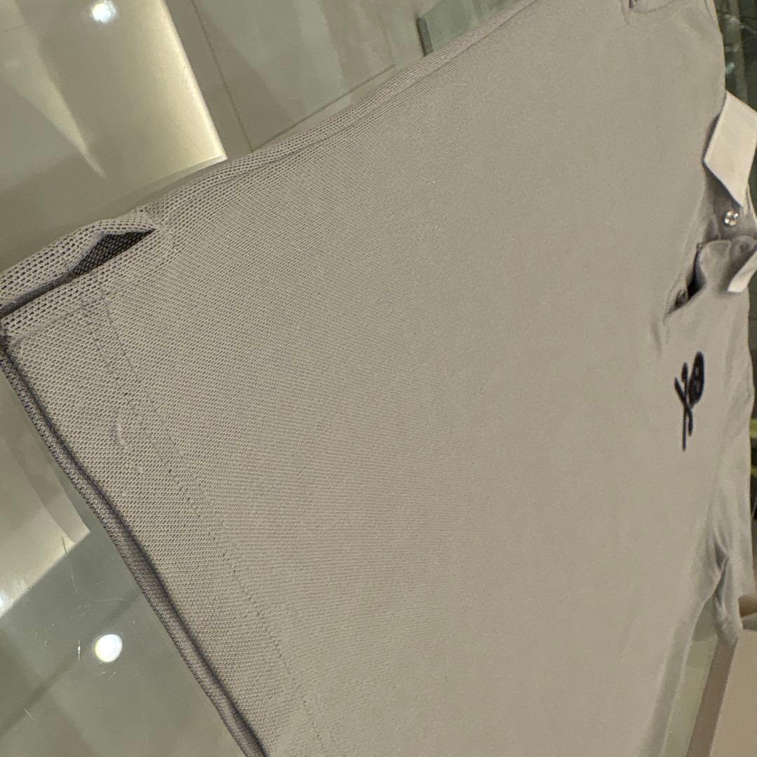 サイズ：Ｌ　MARK & LONA グレーポロシャツ　ゴルフウエア　メンズ