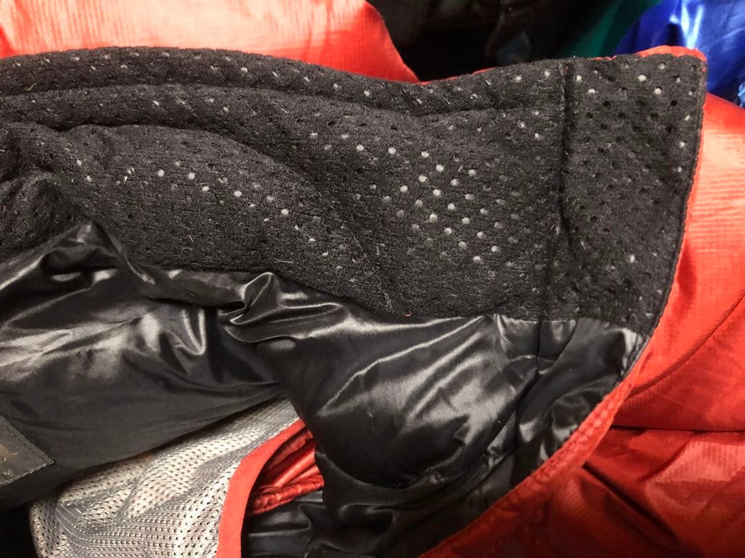 mont-bell モンベル アルパインダウンジャケット M 収納袋付き レッド