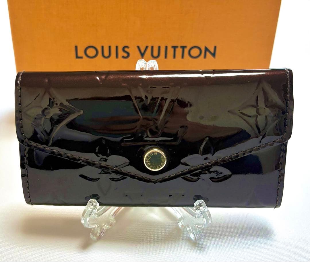 ルイヴィトン モノグラム　ヴェルニ　4連キーケース