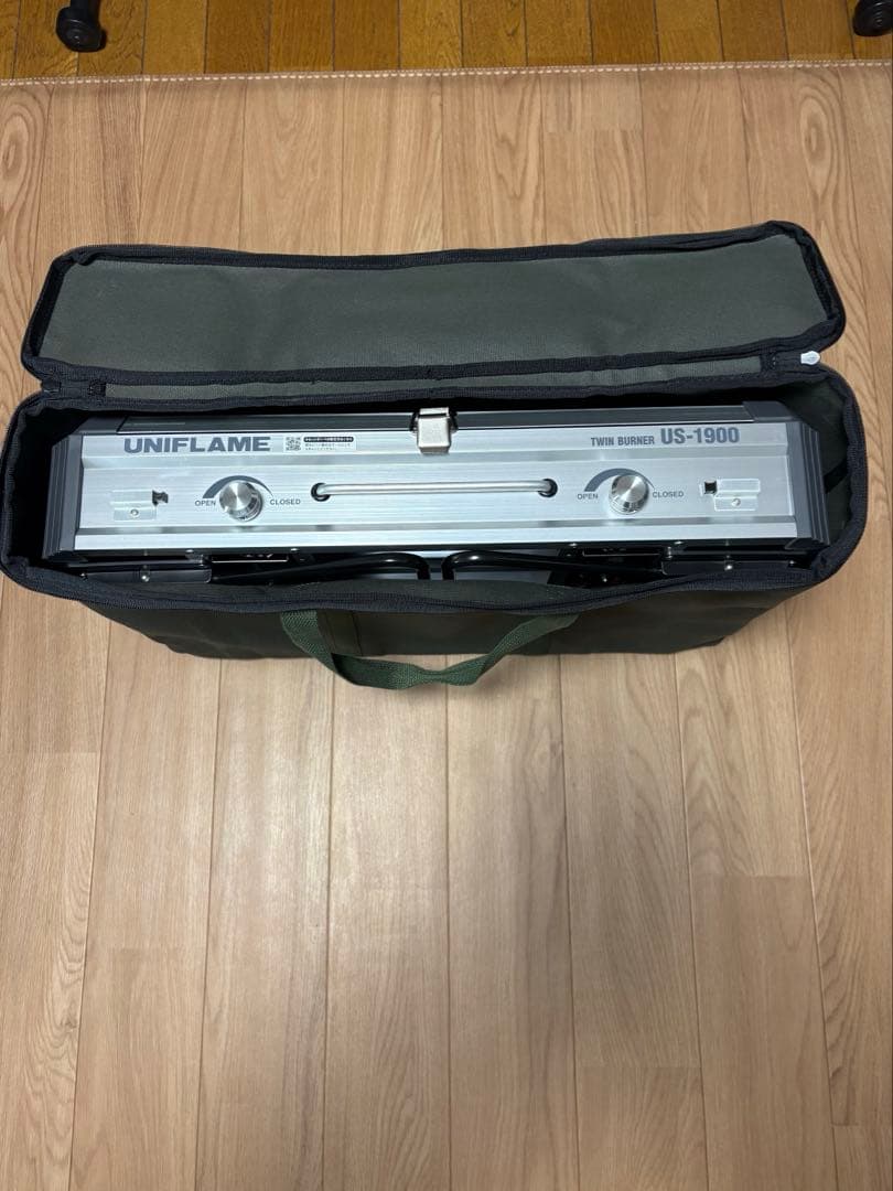 UNIFLAME ツインバーUS-1900、キッチンスタンドⅢ、各収納バッグ