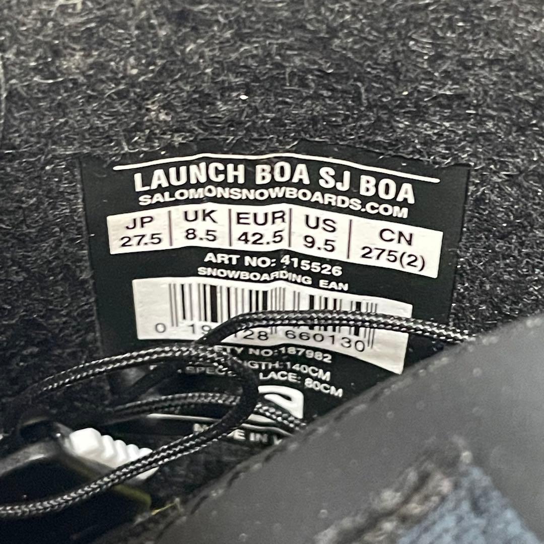 メンズ　スノーボード　ブーツ サロモン LAUNCH BOA 27.5cm