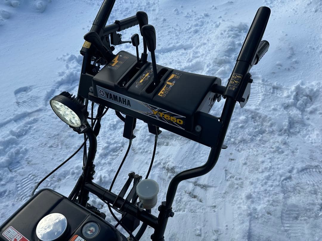 秋田発 ヤマハ YT660 除雪機 ロータリー - メルカリ