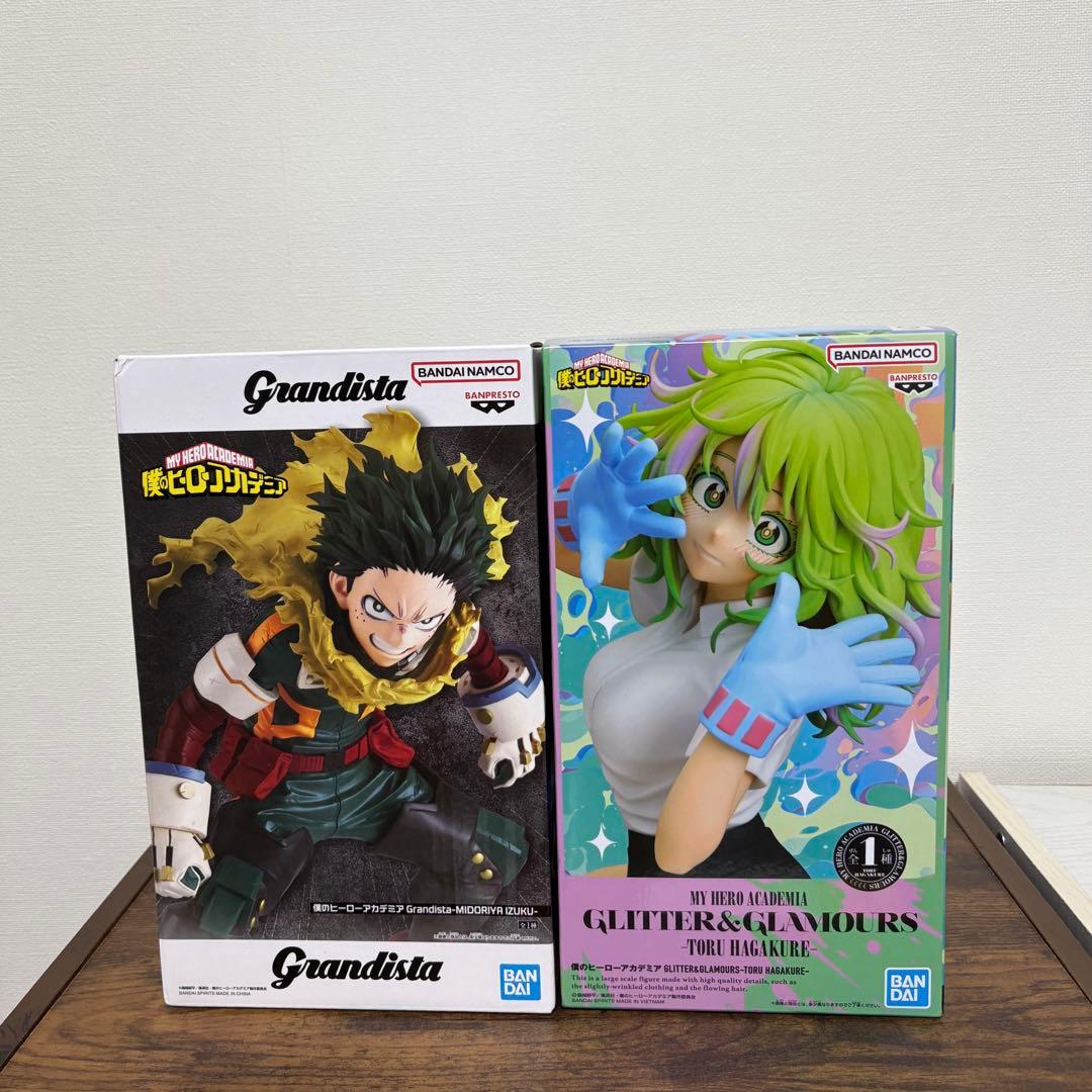 2個セット】ヒロアカ デク 葉隠 フィギュア - メルカリ