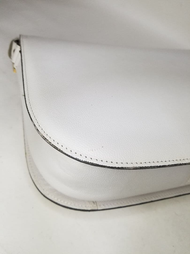 YSL イヴサンローラン レザー フラップ ワン ショルダーバッグ ２WAY